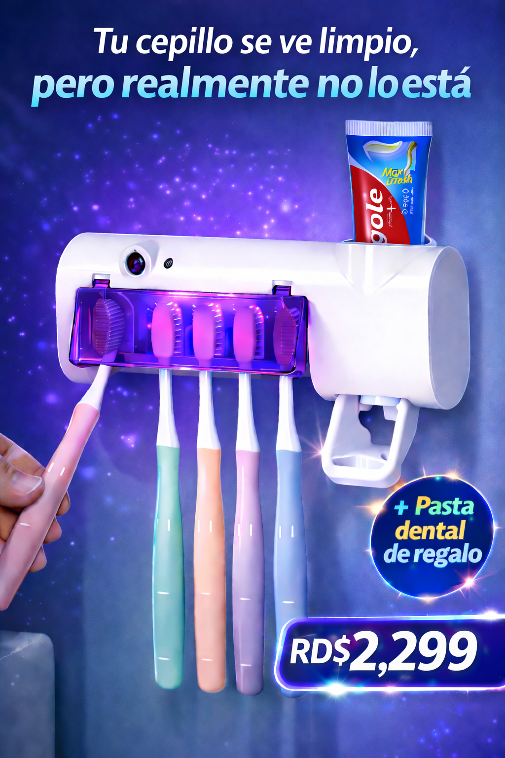 Esterilizador de cepillo | Protege tu salud bucal