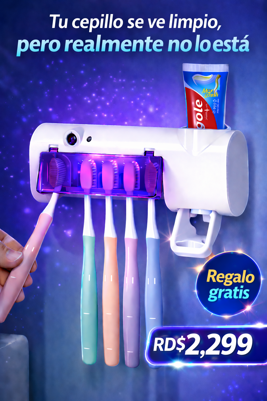 Esterilizador de cepillo | Protege tu salud bucal